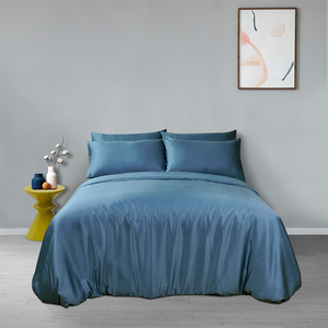 Parure <span class=keywords><strong>de</strong></span> lit en tissu d'eucalyptus 100%, draps <span class=keywords><strong>de</strong></span> lit <span class=keywords><strong>de</strong></span> haute qualité, <span class=keywords><strong>housse</strong></span> <span class=keywords><strong>de</strong></span> <span class=keywords><strong>couette</strong></span> en soie - Product Image 6