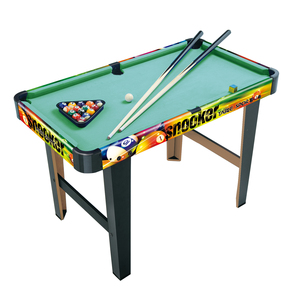 Yuanda 35 pulgadas duradero de madera Snooker y mesa de billar 9 bolas logotipo personalizable hogar interior Educación Niños deportes juguete modelo 2037 + 2 - Product Image 1