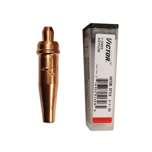 Embout de coupe à l'acétylène Victor 2-1-101, buse en cuivre filetée de 1,0 mm pour soudage au gaz - Product Image 5