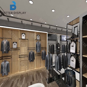 Изготовленный на заказ магазин одежды Мебель дисплей стол магазин счетчик дизайн для магазина одежды - Product Image 3