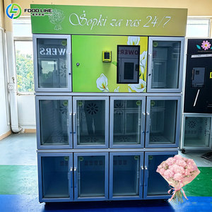 Máquina Expendedora Inteligente de Flores con 8 Puertas Refrigeradas de 2-10 Grados, Pantalla Táctil y Humidificación para la Venta de Flores Frescas - Product Image 6