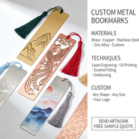 Marcapáginas de Mariposa de Latón Calado Personalizado, Exquisito, de Lujo, Grabado en Metal, Tipo Clip, para Lectura y Papelería
