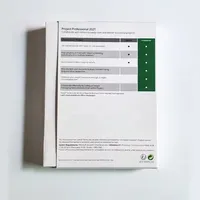 Paquete de Software USB FPP de Microsoft Project Professional 2021 para Oficina Corporativa, Activación en Línea, Inglés, Uso Doméstico