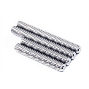 DIN padrão aço inoxidável comprimento total <span class=keywords><strong>Rod</strong></span> rosqueado com cabeça plana - Product Image 2