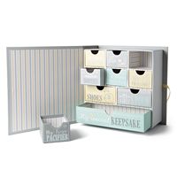 Caja de Regalo para Recién Nacido, Magnética, con Laminado Mate de Alta Gama, Impermeable, con Logotipo Personalizado Ecológico