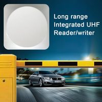 Lector RFID UHF de Largo Alcance 860-960MHz ABS, Distancia de Lectura de 5-6m para Gestión de Control de Acceso, Compatible con WIFI/TCP/IP, SDK Gratuito