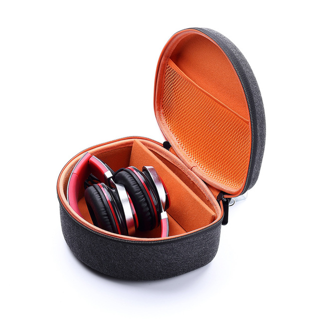 EVA Hard Case for Wireless On-Ear Headphones - Travel Carrying Storage Bag