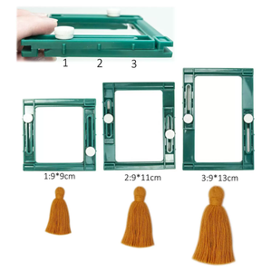 Macchina per nappe in plastica regolabile, nappa verde acqua quadrata strumento per nappe fatto a mano - Product Image 2