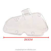 Cache-filtre à air transparent pour moto, protection de l'airbox pour Vespa Sprint Primavera S LX LXV 125 150 3V Accessoires