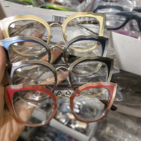 Monture optique en acétate coloré de haute qualité, assortiment varié, prix abordable, pour femmes, monture de lunettes de vue durable et design