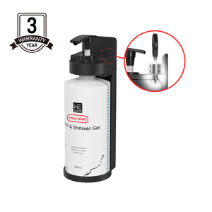 Aolq khách sạn phòng tắm Wall Mount dầu gội chất lỏng bọt tay tay xà phòng <span class=keywords><strong>Dispenser</strong></span> chai chủ Bracket với khóa từ - Product Image 1