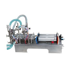 Botella de plástico y vidrio de 10-5000 ml de doble cabezal, de alta precisión, automática, para perfume, agua, zumo, cerveza, aceite esencial, líquidos a pequeña escala. - Product Image 2