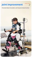 Rééducation des membres inférieurs pour enfants squelette externe robot marche rééducation rollator électrique démarche formation-BZ-CT01