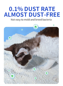 999% 3 segundos <span class=keywords><strong>heces</strong></span> <span class=keywords><strong>de</strong></span> gato formadas limpieza tapioca arena para gatos ingredientes naturales alta absorción bajo polvo forma <span class=keywords><strong>de</strong></span> bola <span class=keywords><strong>de</strong></span> aglutinación rápida - Product Image 4