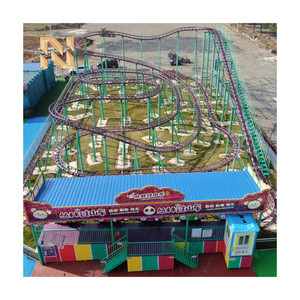 Montañ<span class=keywords><strong>a</strong></span> Rusa Crazy Mouse de 15KW, 38x28m, para Parque de Atracciones al Aire Libre, 10 Asientos, en Venta - Product Image 1