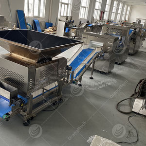 Presse à pâte à pizza automatique de 100 à 500 kg/h, machine à faire des pizzas nues, ligne de production de hamburgers, équipement de fabrication de pizzas - Product Image 5