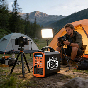 Générateur solaire portable, station d'alimentation 220V, batterie au lithium de secours pour le camping en plein air et l'alimentation d'urgence à domicile - Product Image 5
