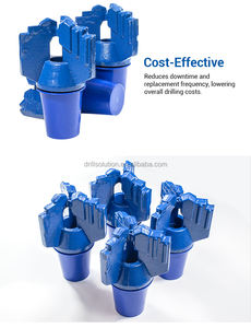 Broca Drag <span class=keywords><strong>PDC</strong></span> Drillsoltek 2026 para Perfuração Geológica de Poços de Água |   Furadeira de Diamante Policristalino de Alta Penetração para Forjamento - Product Image 6