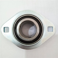 Unité de roulement à billes à bride ovale PFT20TF 20 mm avec boîtier en acier pressé PFT 20 TF PFT 47+YAR 204-2F Roulement interchangeable USPFL204