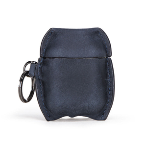 Étui de protection complet en cuir Crazy Horse antichoc avec boucle rapide pour Apple Airpods 1/2 - Product Image 6