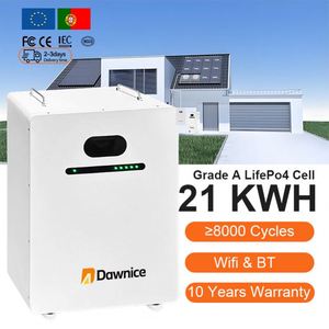 Stock UE nuevo LiFePo4 montado en la pared 51,2 V 10Kwh 20kwh 200Ah 400Ah 48V batería de litio de almacenamiento de energía de pared - Product Image 1