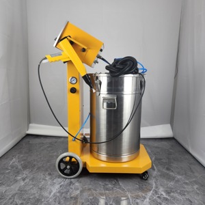 Mesin Powder <span class=keywords><strong>Coating</strong></span> Profesional untuk Penyemprotan Presisi Meningkatkan Nilai Merek dengan Komponen PLC untuk Substrat Logam - Product Image 6
