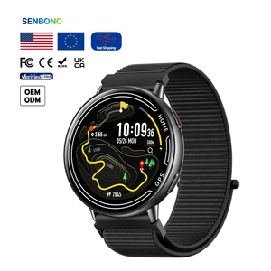 SENBONO KC100 2025 Smartwatch para teléfonos Android 1,39 pulgadas TFT Sports Fitness Monitor de ritmo cardíaco hombres/mujeres <span class=keywords><strong>inteligente</strong></span> magnético - Product Image 1