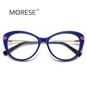 MORESE 2088 Nouveau Design tr90 Bleu Anti Lumière <span class=keywords><strong>Lunette</strong></span> Europe et Amérique ins Style Optique Cadres - Product Image 3