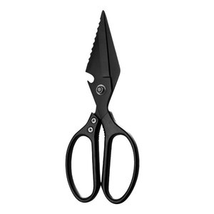 Black Warrior Titanium Scissors 40Cr13 Stainless Steel <b>Kitchen</b> <b>Shears</b> Multi Functional With Bottle Opener Durable And - Product Image 3
