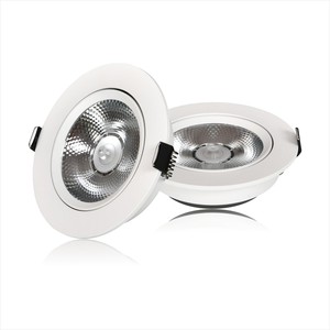 Soffitto <span class=keywords><strong>da</strong></span> incasso luce <span class=keywords><strong>Spot</strong></span> Hotel Home Shop di alta qualità rotondo 75mm 55mm lavapavimenti regolabili Cob <span class=keywords><strong>faretti</strong></span> decorativi a Led - Product Image 2