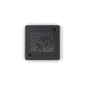 集積チップZHANSHI STM32F427VIT6 LQFP-100 32ビットマイクロコントローラ168MHz 2MB 256 KB電子部品BOM