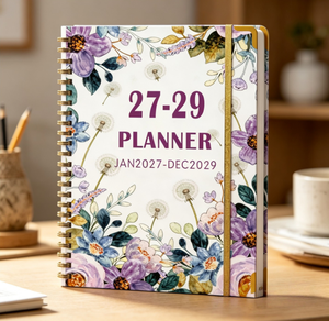 Venta Directa <span class=keywords><strong>de</strong></span> Fábrica, Agenda con Espiral Exquisita 2027-2029 para Planificación Semanal y Registro Diario - Product Image 4