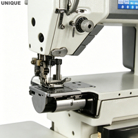 Machine à coudre informatisée professionnelle UNIQUE GC6492-1ST-OF-SA-P pour la pose de manches, idéale pour la production de vestes de costume pour hommes