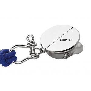 Llavero con Forma de Gorra de Marinero y Token Metálico para Hoteles - Product Image 3