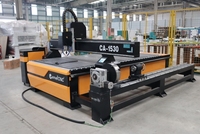 Routeur CNC CA-1530 4 axes avec axe rotatif externe, machine de gravure CNC pour le travail du bois, pour la sculpture en relief sur bois massif, MDF et cylindres