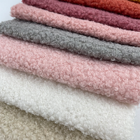 Günstiger Arabischer Sofa-Stoff in Rollenform, Grüner Bouclé-Stoff, Cremeweißer Bouclé-Stoff für Relaxsessel
