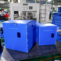 Fabricants de boîtes pliantes en plastique PP, sur mesure, recyclables, de qualité industrielle, pour le stockage, l'expédition et l'emballage