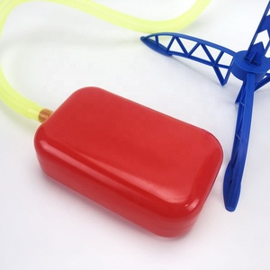 Lanceur de fusées en mousse de 75 pieds, jouet pour enfants, pompe à air, pédale, lanceur de fusées, jeu de tir à la catapulte en plein air pour enfants - Product Image 3