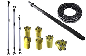 สิ่วลม APCOM Y20 รุ่น Wind Pickaxe พร้อมด้ามจับสำหรับขุดเจาะหิน รุ่น G7 G10 G15 G20 - Product Image 6
