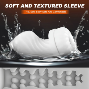 เครื่องช่วยสำเร็จความใคร่ชายแบบหมุนได้ กันน้ำ 100% รุ่นขายดีที่สุด แบบยืดหดได้ อัตโนมัติ 8in1 พร้อมระบบดูด ให้ความรู้สึกเหมือนจริง - Product Image 4