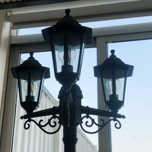 PH6103 Lampadaire extérieur en plastique, prix usine, garantie 3 ans, style antique, <span class=keywords><strong>IP44</strong></span>, pour rue, route et jardin - Product Image 6