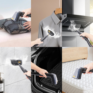 Limpiador de Alfombras Vertical Eléctrico con Vapor, Cepillo Pulverizador y Succión de 12KPa para Uso Doméstico en Alfombras, Azulejos, Ventanas y Vidrios - Product Image 6