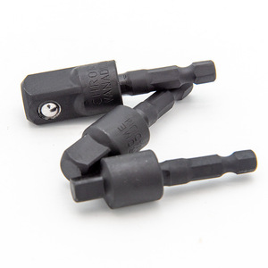 360 Degree Rotating Square Drive Hex Shank Socket Adapter 1/4 In Ball Joint For Electric Drill Automotive Repair - Product Image 4