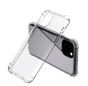 Geschikt Voor Iphone12P Mobiele Telefoon Shell Apple 11Promax Transparante Tpu Vier-Hoek Airbag Anti-Val Xs Beschermende cover Xr
