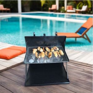 Parrilla de <span class=keywords><strong>barbacoa</strong></span> al aire libre portátil ajustable mini Parrilla de <span class=keywords><strong>barbacoa</strong></span> de acero inoxidable de carbón portátil mesa de <span class=keywords><strong>barbacoa</strong></span> coreana - Product Image 6