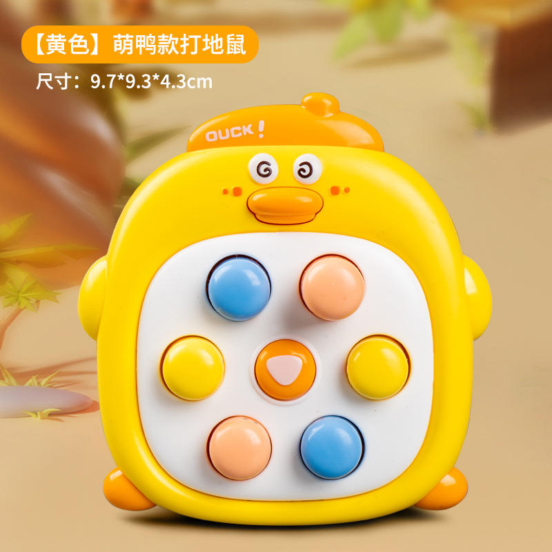 Style canard mignon jaune whack-a-mole