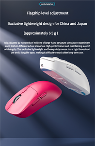 Ratón inalámbrico para juegos, ratón inalámbrico para jugadores, 2,4G, Bluetooth, 3 modos, seguimiento óptico, ratón con cable - Product Image 2