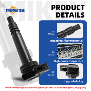 Bobine d'allumage MIKEY 9091902238 pour Lotus Exige <span class=keywords><strong>Elise</strong></span>, remplacement pour UF314 88970216, haute qualité, en stock, pièces automobiles en gros - Product Image 2