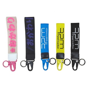 Phổ Keychain Kim Loại Vòng Chìa Khóa Móc Dây Đeo Dây Buộc Nylon Xe Chi Tiết Valeting Mini Dây Buộc Xe Keyring <span class=keywords><strong>Key</strong></span> Chủ Cho Racing - Product Image 3