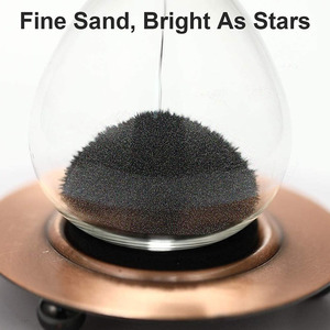 Reloj <span class=keywords><strong>de</strong></span> arena <span class=keywords><strong>de</strong></span> <span class=keywords><strong>un</strong></span> <span class=keywords><strong>minuto</strong></span> con imán negro, Base <span class=keywords><strong>de</strong></span> hierro en polvo y Metal, <span class=keywords><strong>temporizador</strong></span> <span class=keywords><strong>de</strong></span> arena <span class=keywords><strong>de</strong></span> cristal soplado a mano para el hogar - Product Image 5